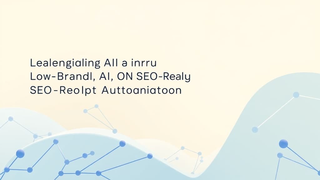 The Strategic Imperative: Leveraging AI for On-Brand, SEO-Ready Content Automation